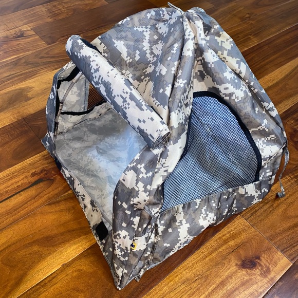 GUC Build-a-Bear Set of Camo Sleeping Bag and Tent with damaged support - Picture 12 of 16